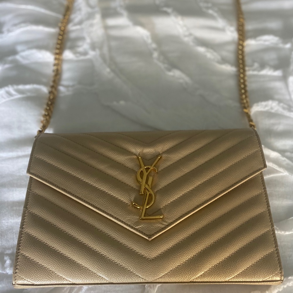 YSL Envelope Flap Shoulder Bag